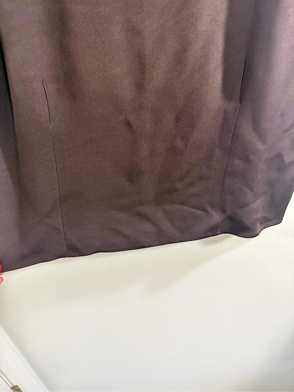 Preston & York 100% Silk Short Sleeve Blouse Brown M - Picture 6 of 6